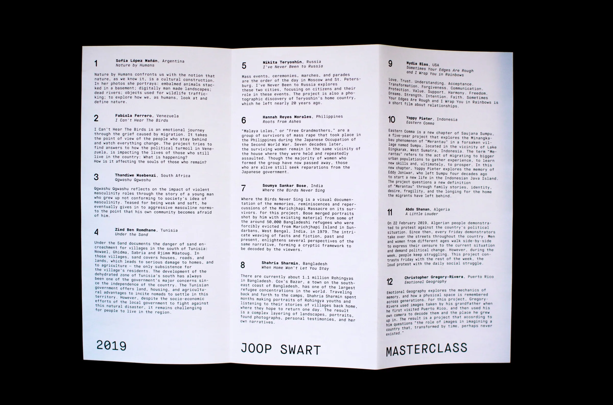 Joop Swart Masterclass — book design by Studio Jord Noorbeek (1/9)