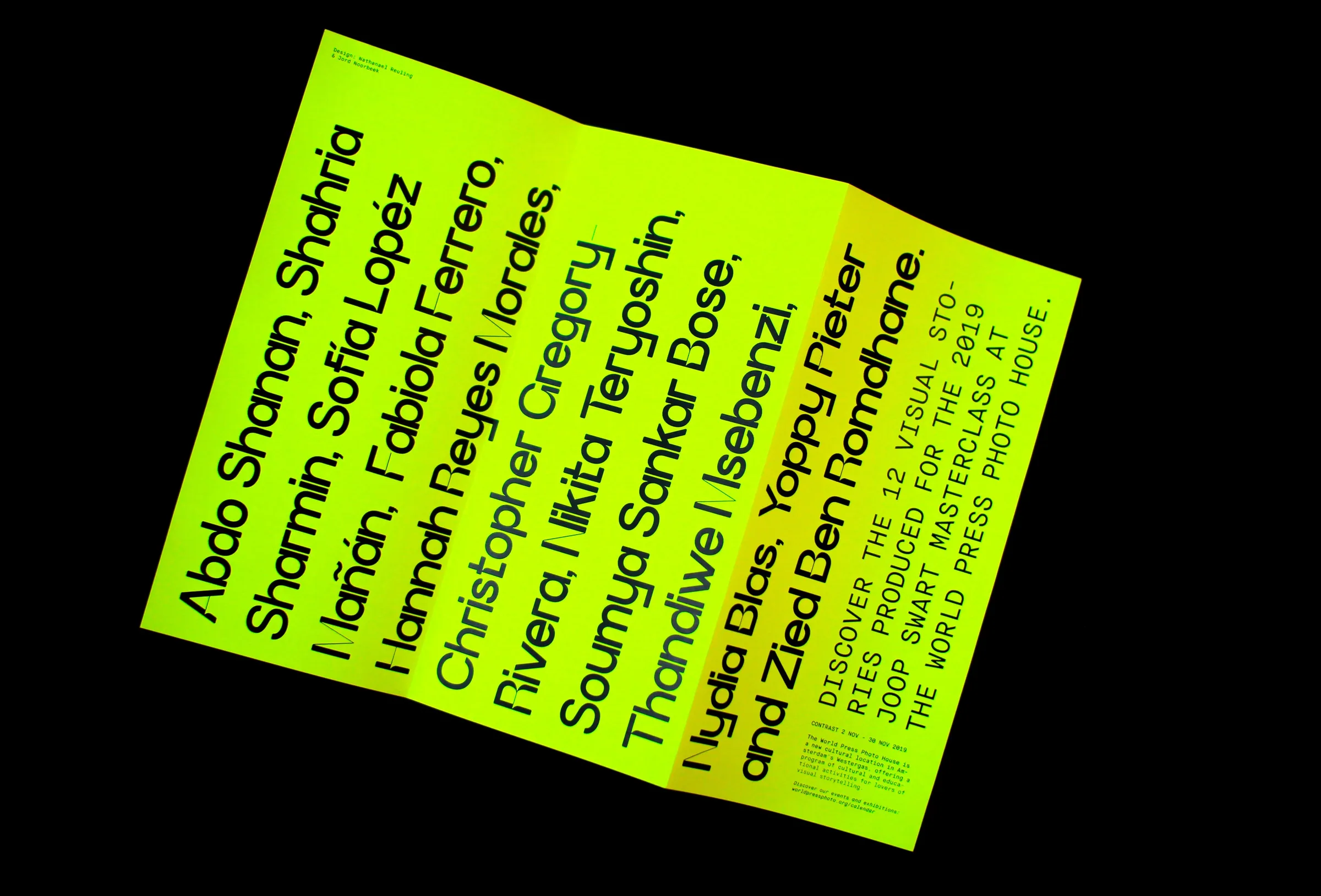 Joop Swart masterclass — design by Studio Jord Noorbeek