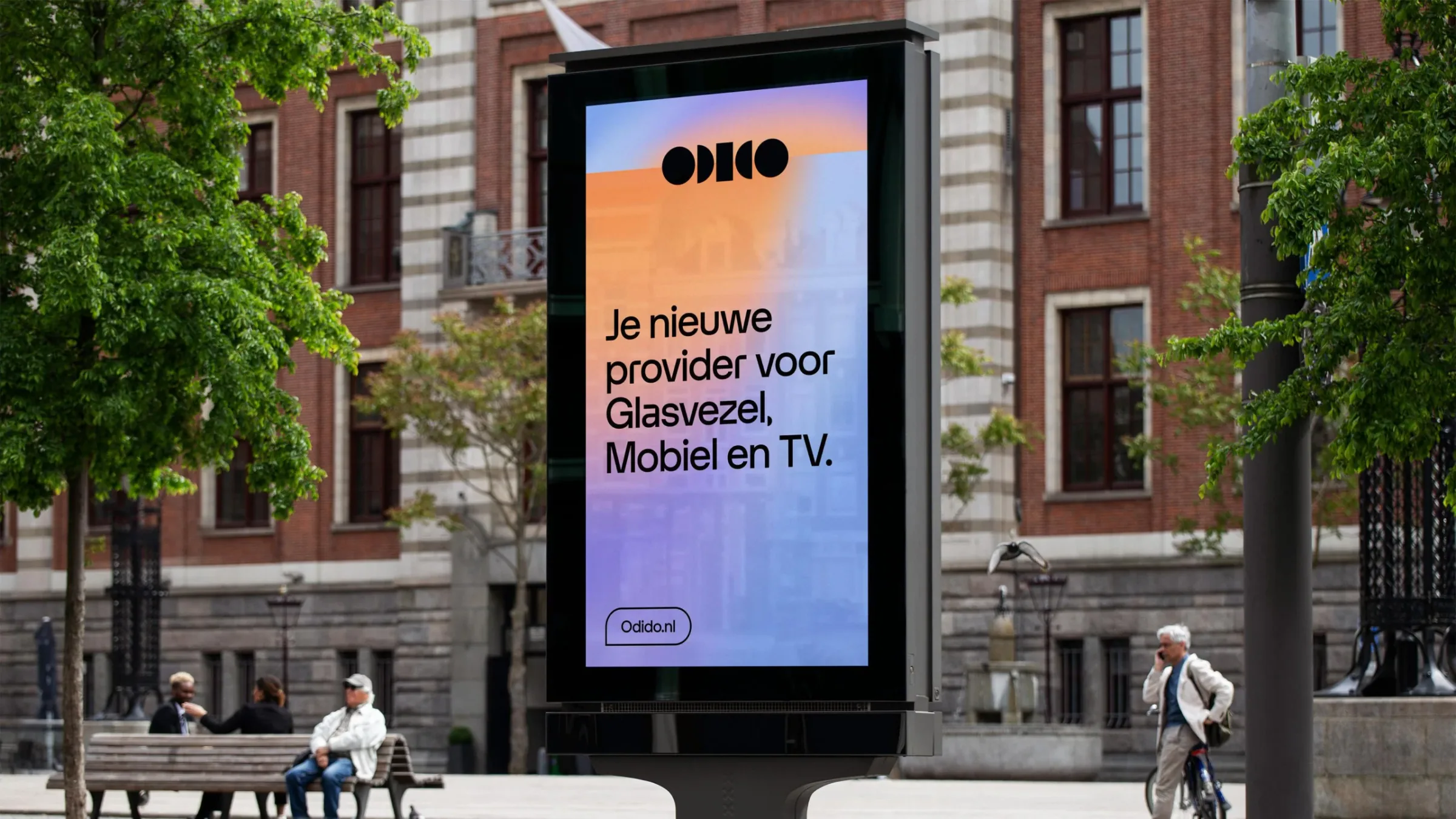 Odido — TBWA/NEBOKO — Visual identity — design by Studio Jord Noorbeek