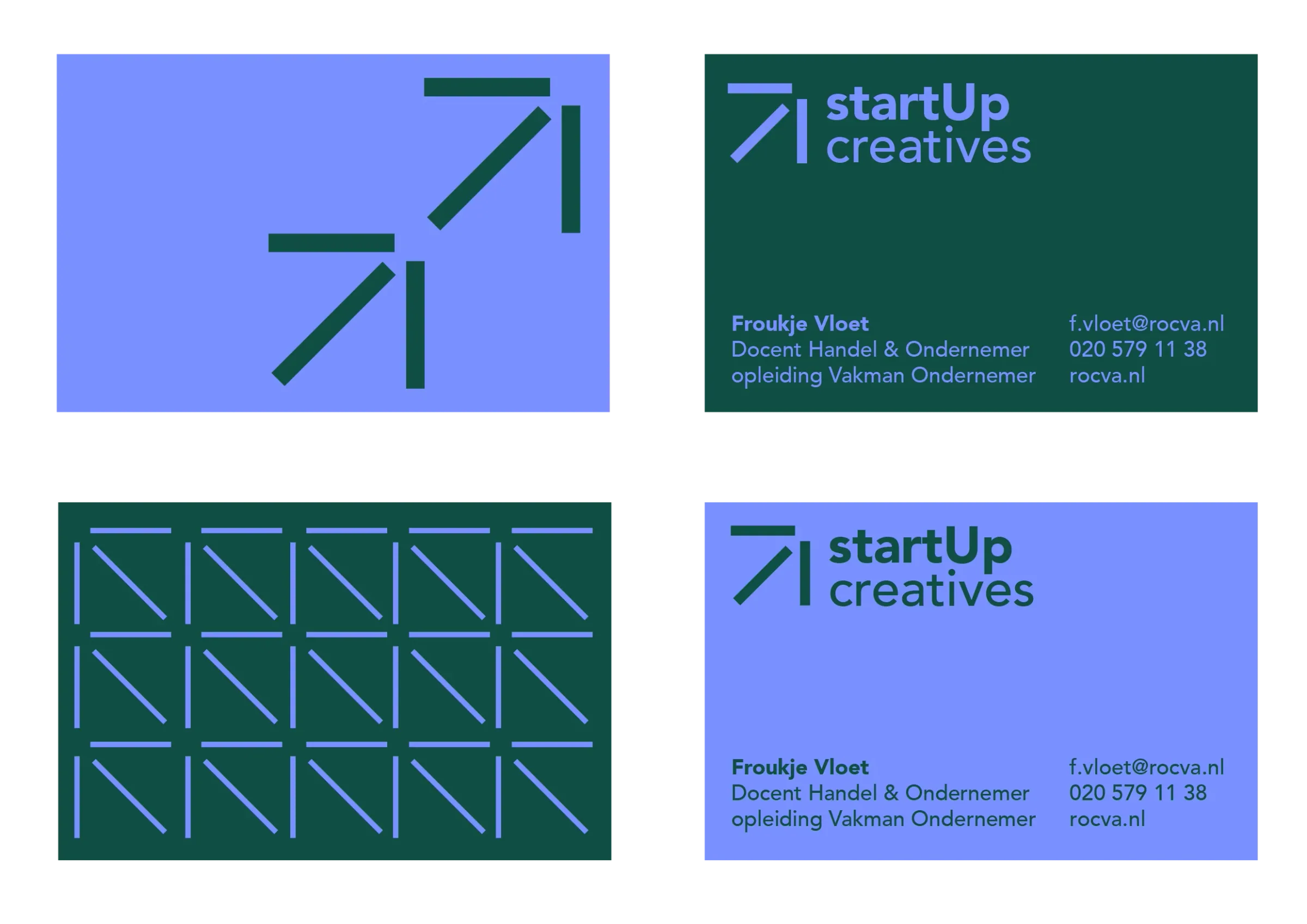 ROC StartUp Ondernemen — ROC Amsterdam — design by Studio Jord Noorbeek